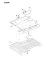 Diagram for 1990 Jeep Grand Wagoneer Floor Pan - J5758349