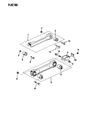 Diagram for 1991 Jeep Cherokee Control Arm - 52001162