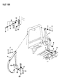 Diagram for 1994 Jeep Wrangler Seat Belt - 55314579