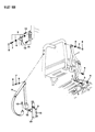 Diagram for 1992 Jeep Wrangler Seat Belt - 55029707