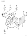 Diagram for 1995 Jeep Wrangler A/C Condenser - 55036212