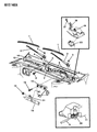 Diagram for 1993 Chrysler New Yorker Wiper Pivot - 4389387