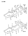 Diagram for 1991 Jeep Grand Wagoneer Bump Stop - J5355483