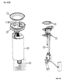 Diagram for Dodge Spirit Fuel Pump Gasket - 3404451