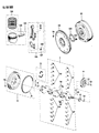 Diagram for 1987 Jeep Comanche Piston Ring Set - 83501988