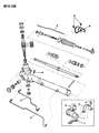 Diagram for Chrysler Town & Country Steering Gear Box - 4470858