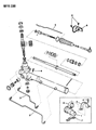 Diagram for 1989 Dodge Shadow Rack And Pinion - 4470858