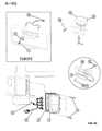Diagram for 1996 Jeep Cherokee Back Up Light - 4720500