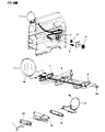 Diagram for 1985 Dodge Charger Car Mirror - 5232182