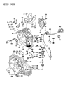 Diagram for Dodge Colt Speed Sensor - MB622090