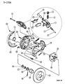 Diagram for 1999 Dodge Neon Brake Pad - V2013036