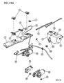 Diagram for 1991 Dodge Dakota Windshield Washer Nozzle - 4360016