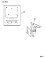 Diagram for 1996 Dodge Avenger Engine Control Module - R4887050