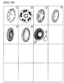 Diagram for 1993 Dodge Caravan Wheel Cover - 4626230