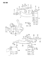 Diagram for 1988 Dodge Ram 50 Axle Support Bushings - MB109684