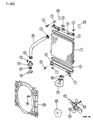 Diagram for Dodge Dakota Radiator - 52029110