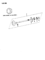 Diagram for 1988 Jeep Comanche Axle Shaft - 83504961