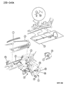 Diagram for Dodge Intrepid Wiper Blade - 4746171