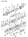 Diagram for 2000 Dodge Ram 2500 Synchronizer Ring - 4637726