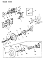 Diagram for Dodge Dakota Brake Disc - 4313483