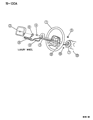 Diagram for Chrysler LeBaron Clock Spring - 4688553