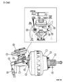 Diagram for 1999 Jeep Cherokee Brake Booster Vacuum Hose - 52008761