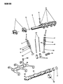 Diagram for Dodge D150 Camshaft - 4636811