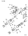 Diagram for 1996 Dodge Dakota Drive Shaft - 52098366