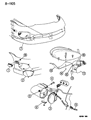 Diagram for 1999 Dodge Viper Fog Light - 5245104