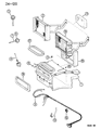 Diagram for 1996 Jeep Cherokee Heater Core - 4713125