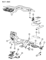 Diagram for 1993 Jeep Grand Cherokee Catalytic Converter - 52017875