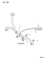 Diagram for 1995 Dodge Stealth Seat Belt - MR750214