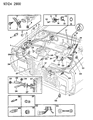 Diagram for Chrysler LeBaron A/C Condenser - 4728738