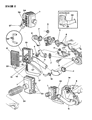 Diagram for 1989 Dodge Shadow Air Filter Box - 4306541