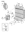 Diagram for 1990 Chrysler Imperial Fan Motor - 4401498