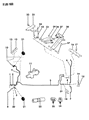 Diagram for Jeep Wagoneer Brake Line - 52000162