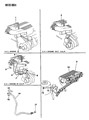 Diagram for 1990 Chrysler LeBaron EGR Valve - 4287162