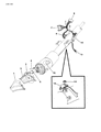 Diagram for Dodge Ram Wagon Hazard Warning Switch - 4216848