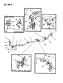 Diagram for 1987 Dodge D150 Exhaust Pipe - E0040491