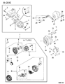 Diagram for Dodge Alternator Bearing - MD611928