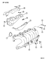 Diagram for 1997 Dodge Neon Exhaust Manifold - 4556730