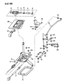 Diagram for 1989 Jeep Cherokee Automatic Transmission Shifter - 53000865