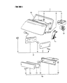 Diagram for 1988 Dodge Colt Side Marker Light - MB527357