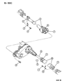 Diagram for 1997 Dodge Ram 3500 Drive Shaft - 52105233