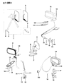 Diagram for 1984 Jeep J20 Car Mirror - J5752987