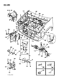 Diagram for Dodge Caravan A/C Condenser - 4462258