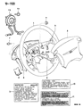 Diagram for 1996 Dodge Avenger Air Bag - MR709307