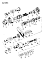 Diagram for 1985 Jeep Cherokee Driveshaft Yokes - 83503578