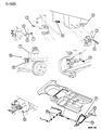 Diagram for Mopar Brake Proportioning Valve - 4762166