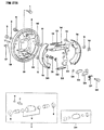 Diagram for 1988 Dodge Colt Wheel Cylinder - MB193623